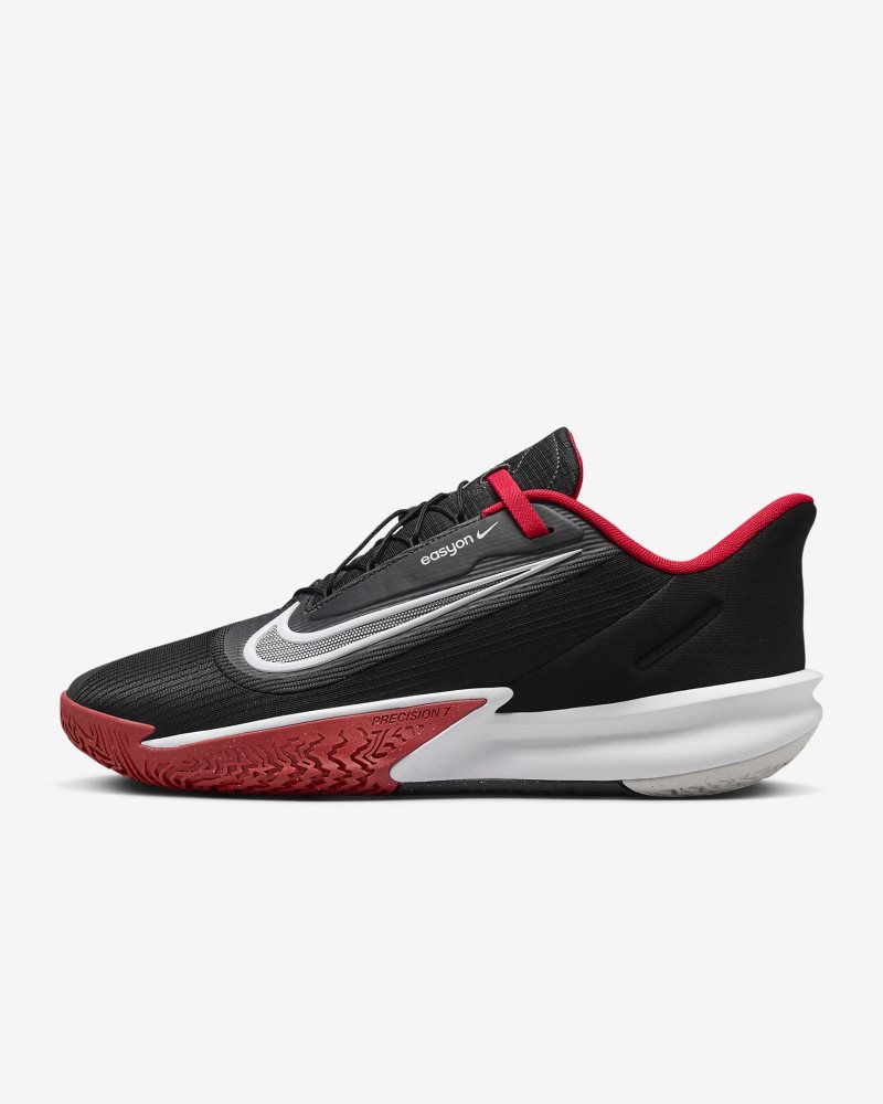 Nike Precision 7 EasyOn Black/University Red/White