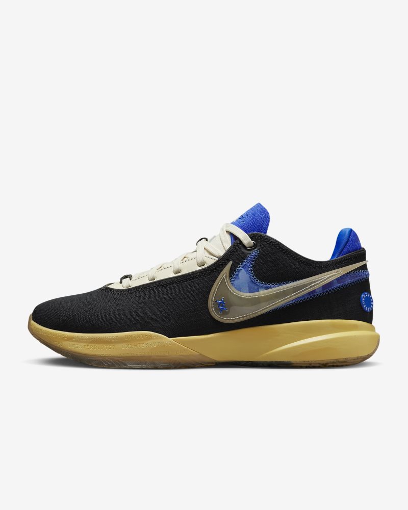 LeBron 20 UNINTERRUPTED EP Black/Hyper Royal/Topaz Gold/Coconut Milk