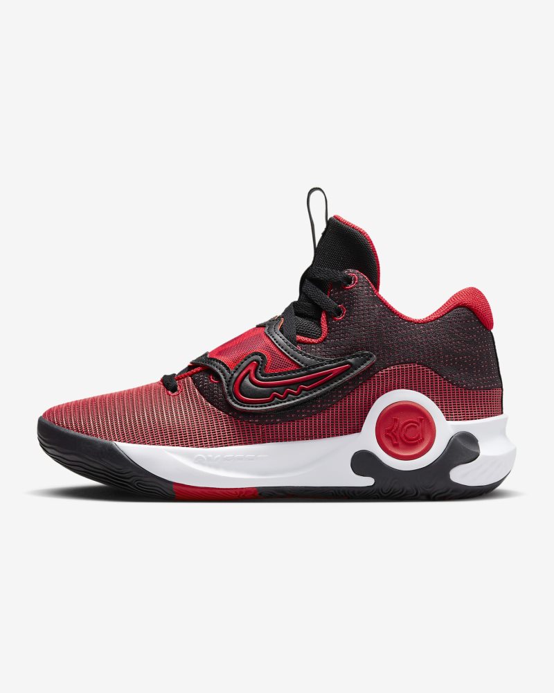 KD Trey 5 X Black/Bright Crimson/White/University Red