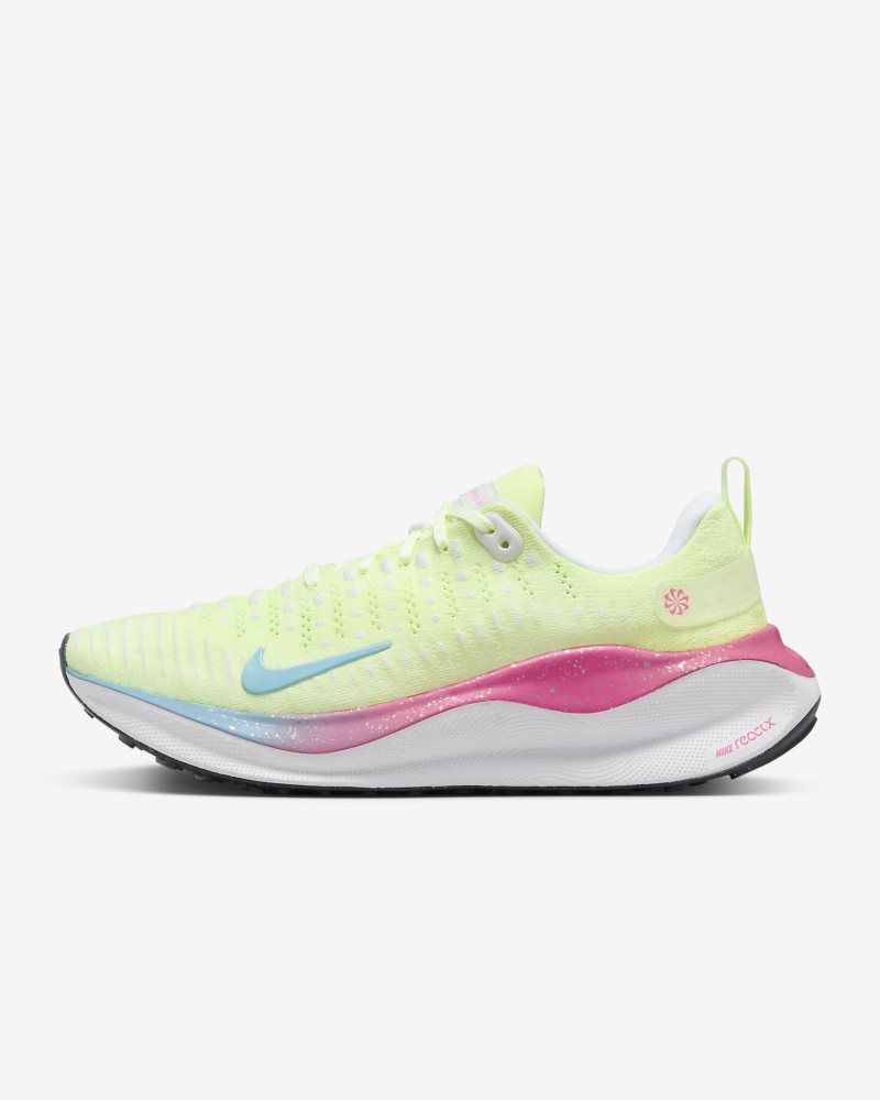 Nike InfinityRN 4 Barely Volt/White/Obsidian/Aquarius Blue