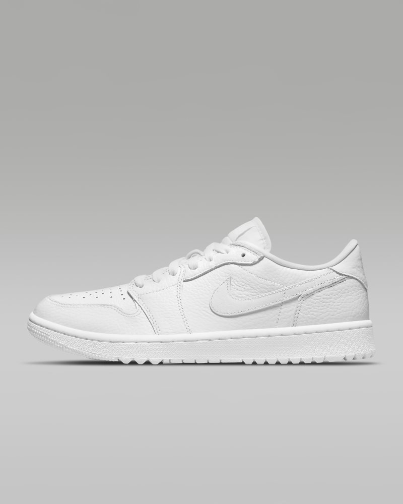 Air Jordan 1 Low G White/White