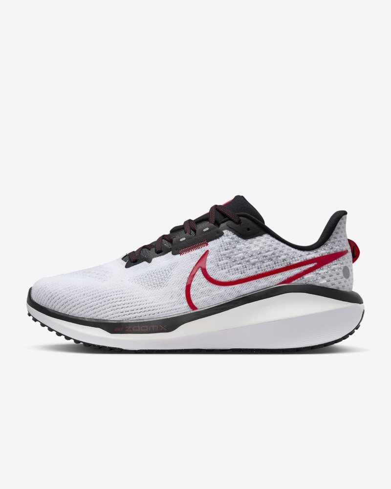 Nike Vomero 17 White/Fire Red/Platinum Tint/Black