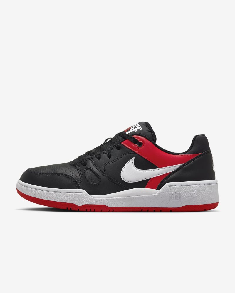 Nike Full Force Low Black/University Red/White