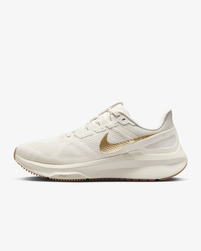 Nike Structure 25 Phantom/White/Gum Light Brown/Metallic Gold