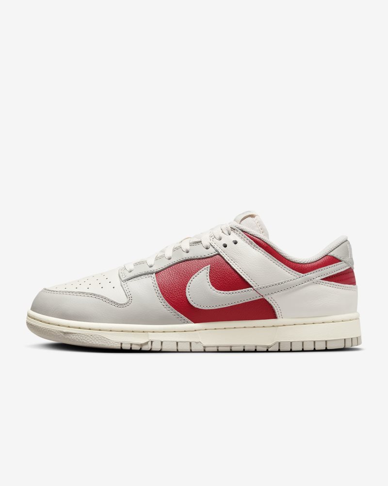 Nike Dunk Low Retro Phantom/Gym Red/Pale Ivory/Light Iron Ore