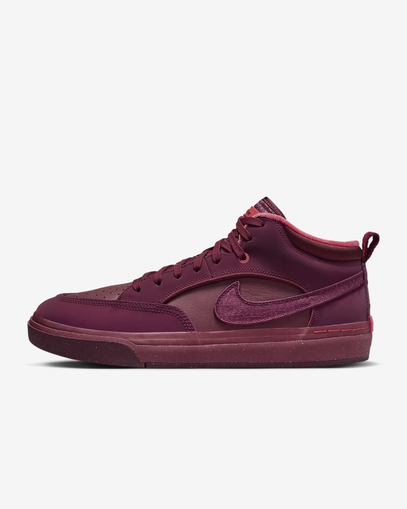 Nike SB React Leo Premium Dark Beetroot/Team Red/Picante Red/Dark Beetroot