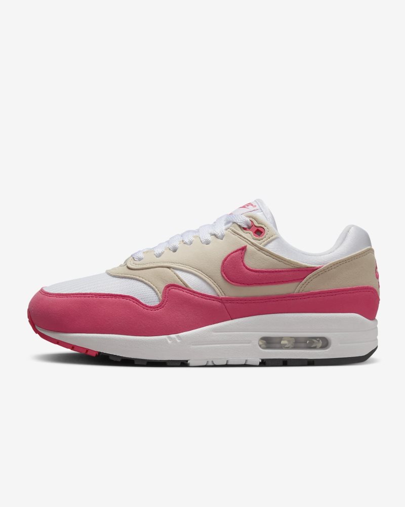 Nike Air Max 1 White/Light Orewood Brown/Black/Aster Pink