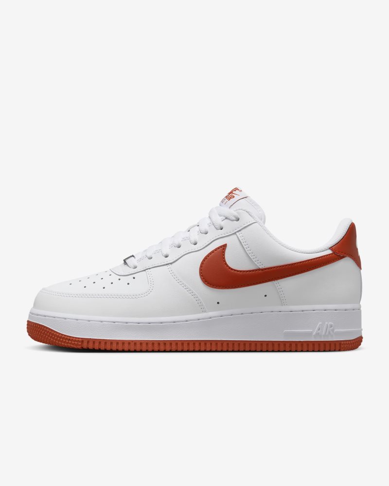 Nike Air Force 1 '07 White/White/Dragon Red