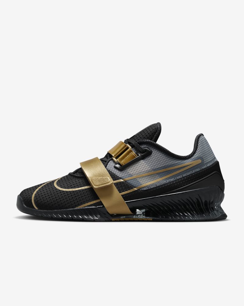 Nike Romaleos 4 Black/Metallic Gold/White/Metallic Gold