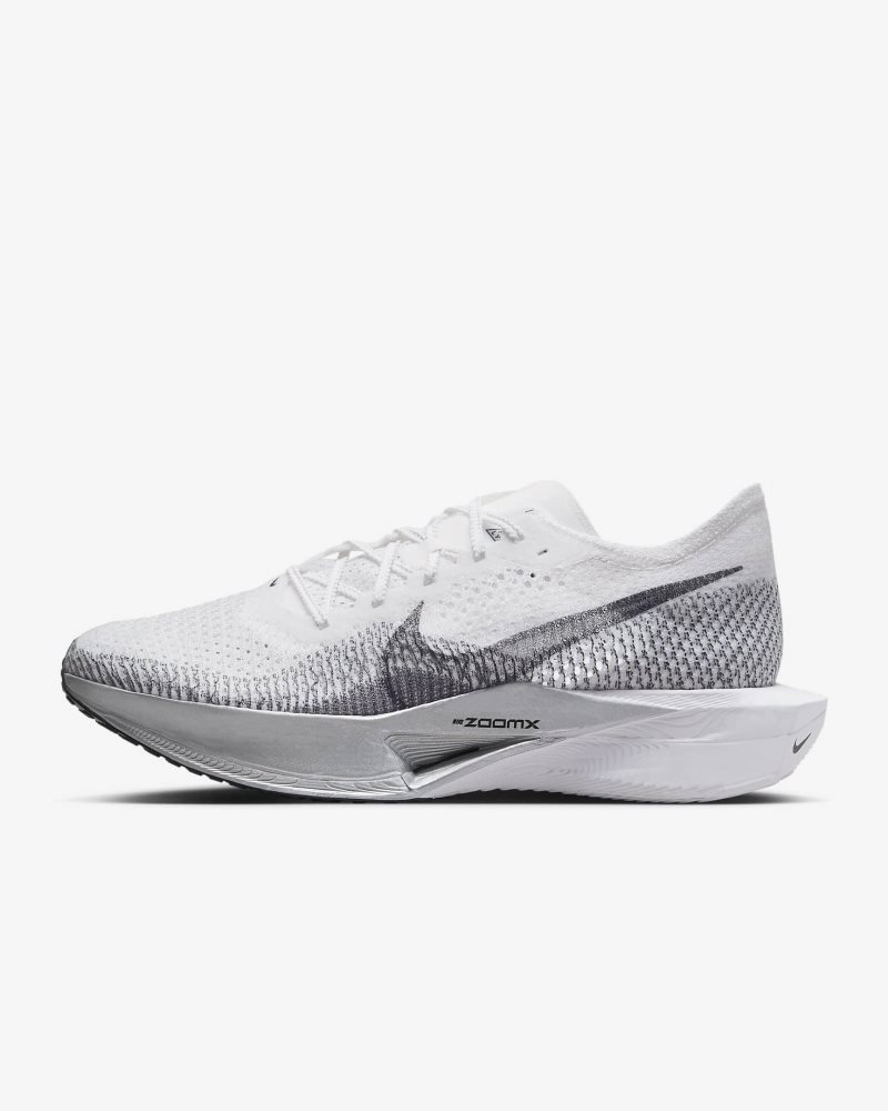 Nike Vaporfly 3 White/Particle Grey/Metallic Silver/Dark Smoke Grey