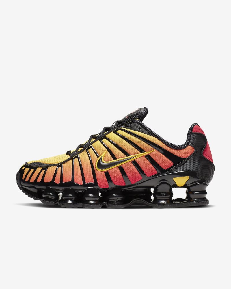 Nike Shox TL Black/Amarillo/University Red/Black