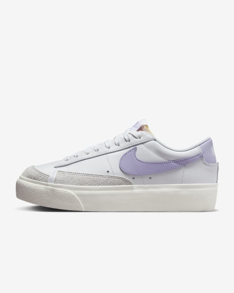 Nike Blazer Low Platform White/Sail/Lilac Bloom