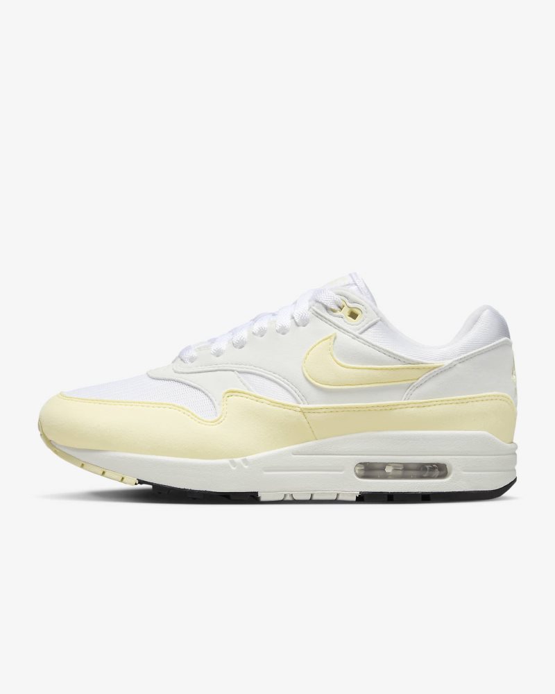 Nike Air Max 1 White/Summit White/Black/Alabaster