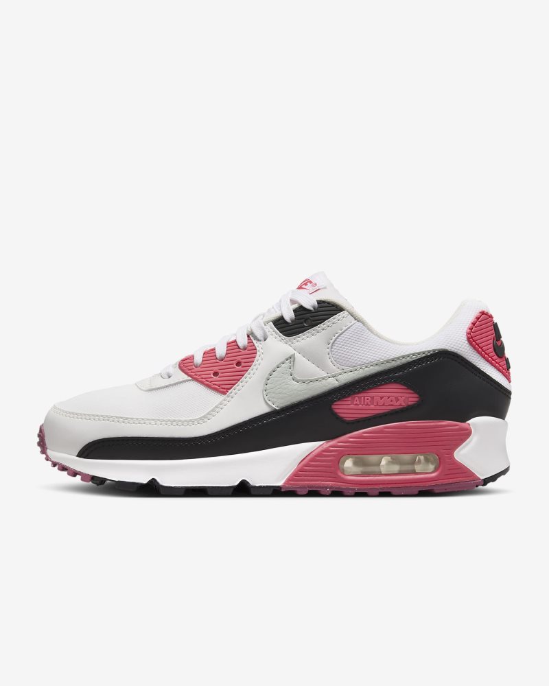 Nike Air Max 90 White/Aster Pink/Black/Light Silver