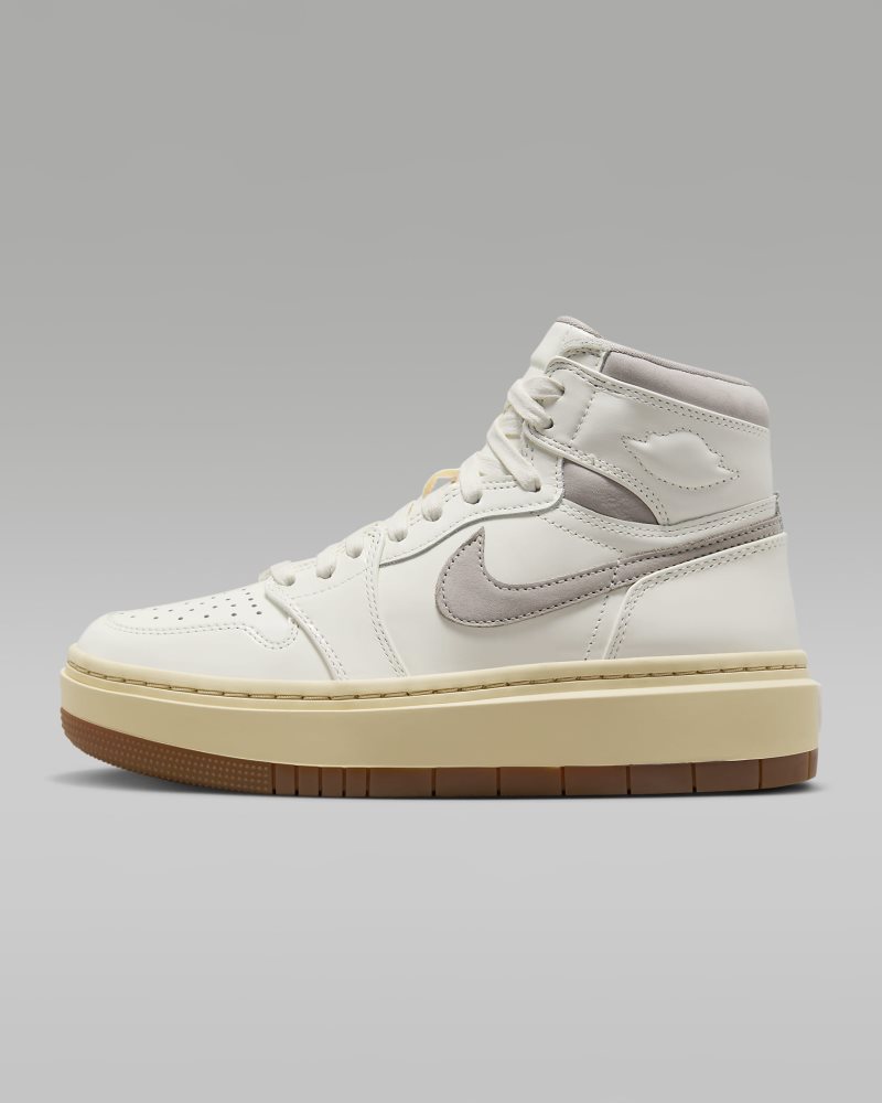 Air Jordan 1 Elevate High SE Sail/Pale Vanilla/Gum Medium Brown/College Grey