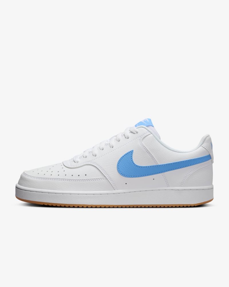 Nike Court Vision Low White/Gum Yellow/University Blue