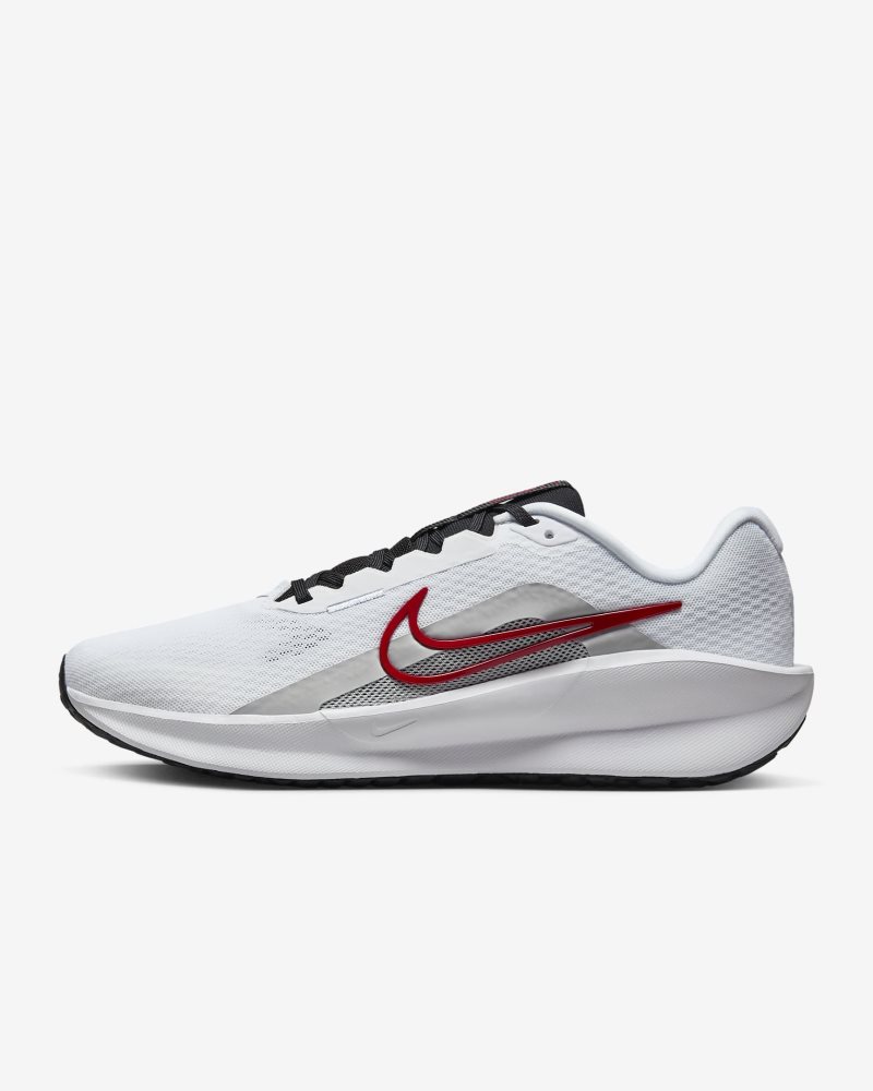 Nike Downshifter 13 White/Light Smoke Grey/Black/Fire Red