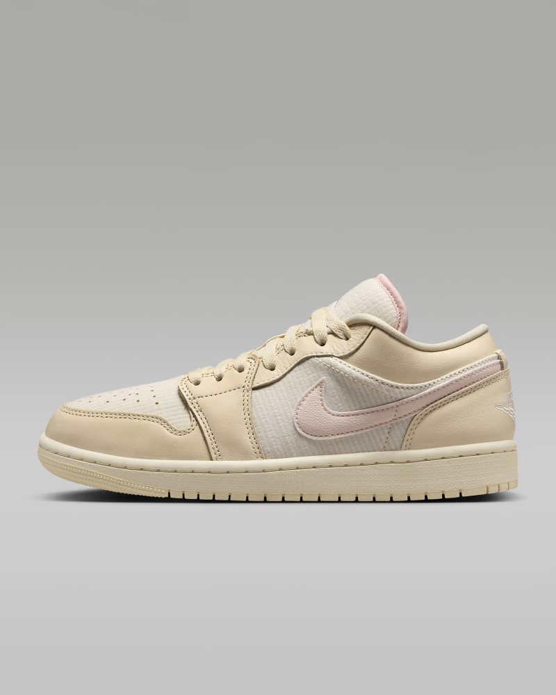 Air Jordan 1 Low SE Muslin/Sail/Coconut Milk/Legend Pink