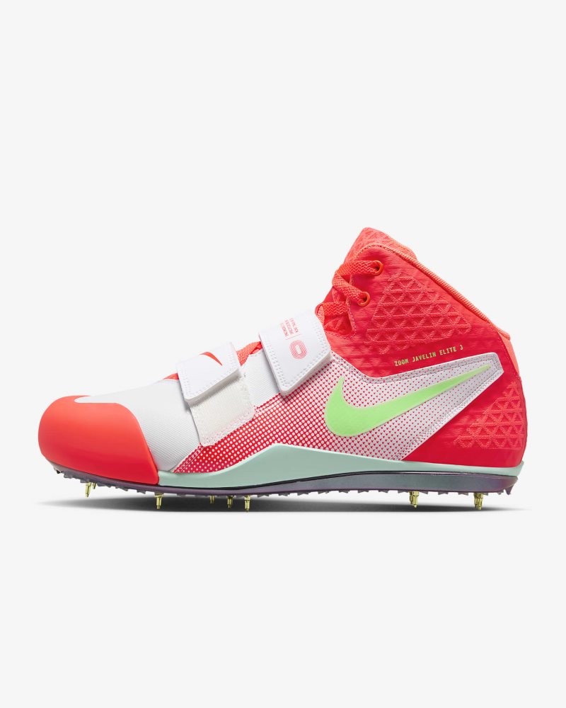 Nike Zoom Javelin Elite 3 White/Hyper Orange/Lime Blast/Bright Crimson