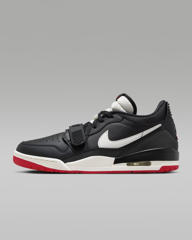 Air Jordan Legacy 312 Low Black/University Red/Sail