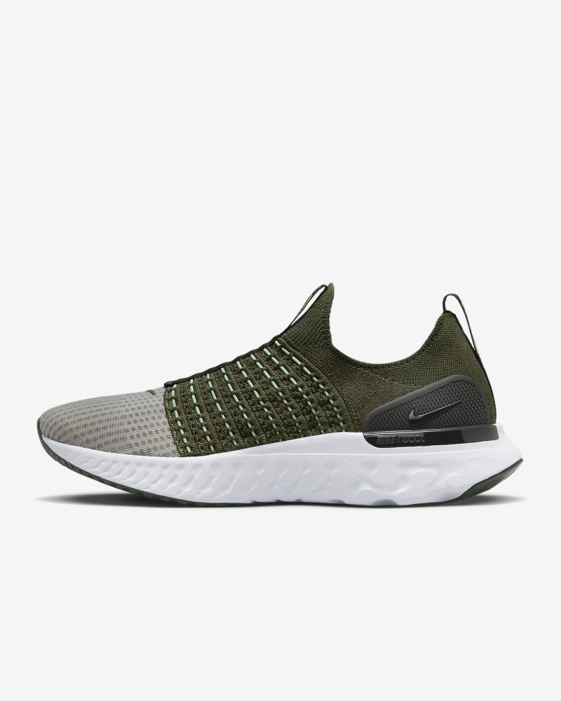 Nike React Phantom Run Flyknit 2 Rough Green/Sequoia/Enamel Green/Yellow Strike