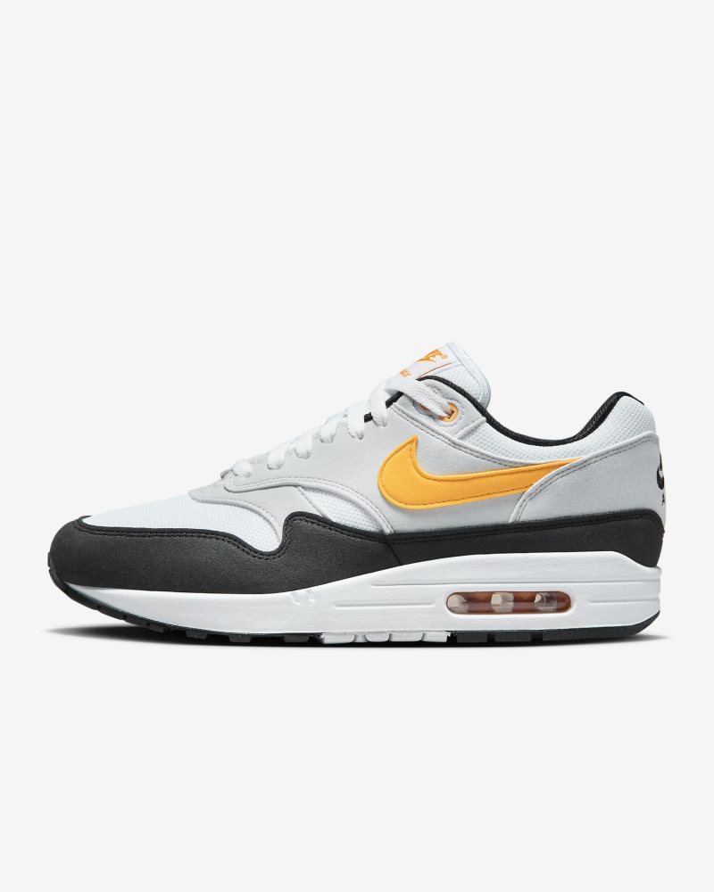 Nike Air Max 1 White/Black/Pure Platinum/University Gold