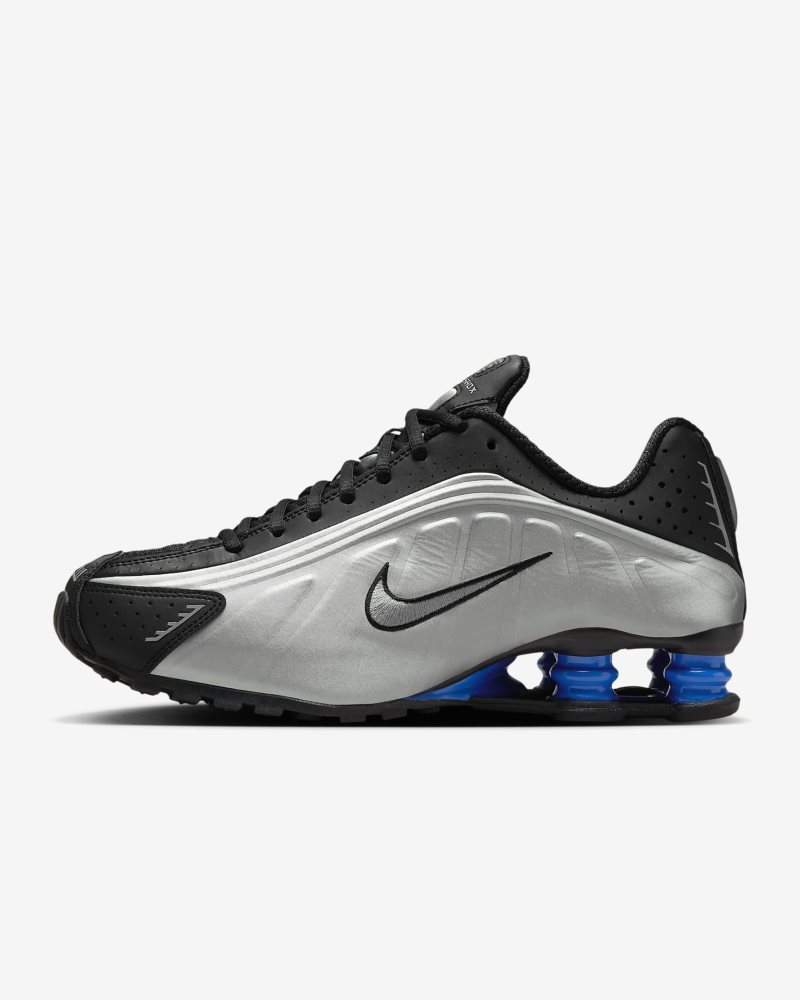 Nike Shox R4 Black/Racer Blue/Metallic Silver