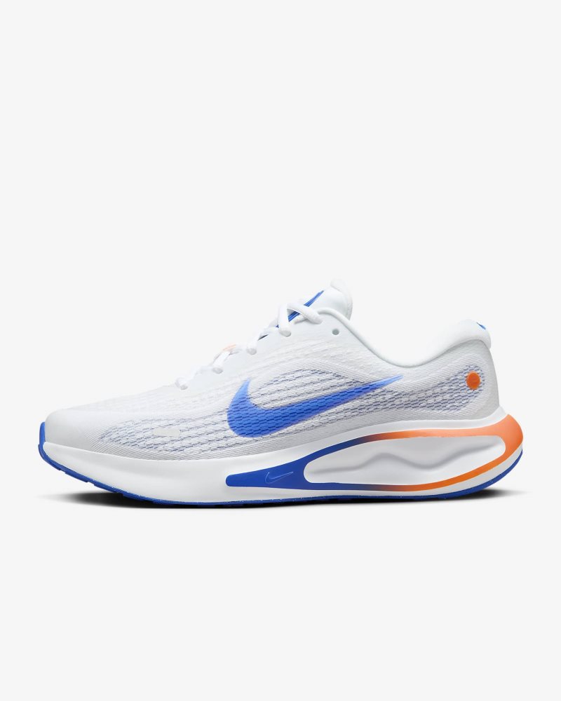 Nike Journey Run White/Total Orange/Platinum Tint/Racer Blue