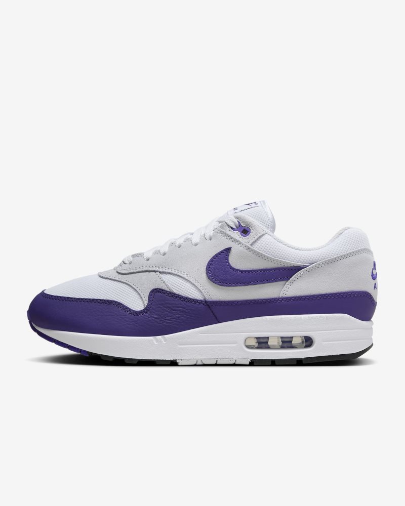 Nike Air Max 1 SC White/Football Grey/Black/Field Purple