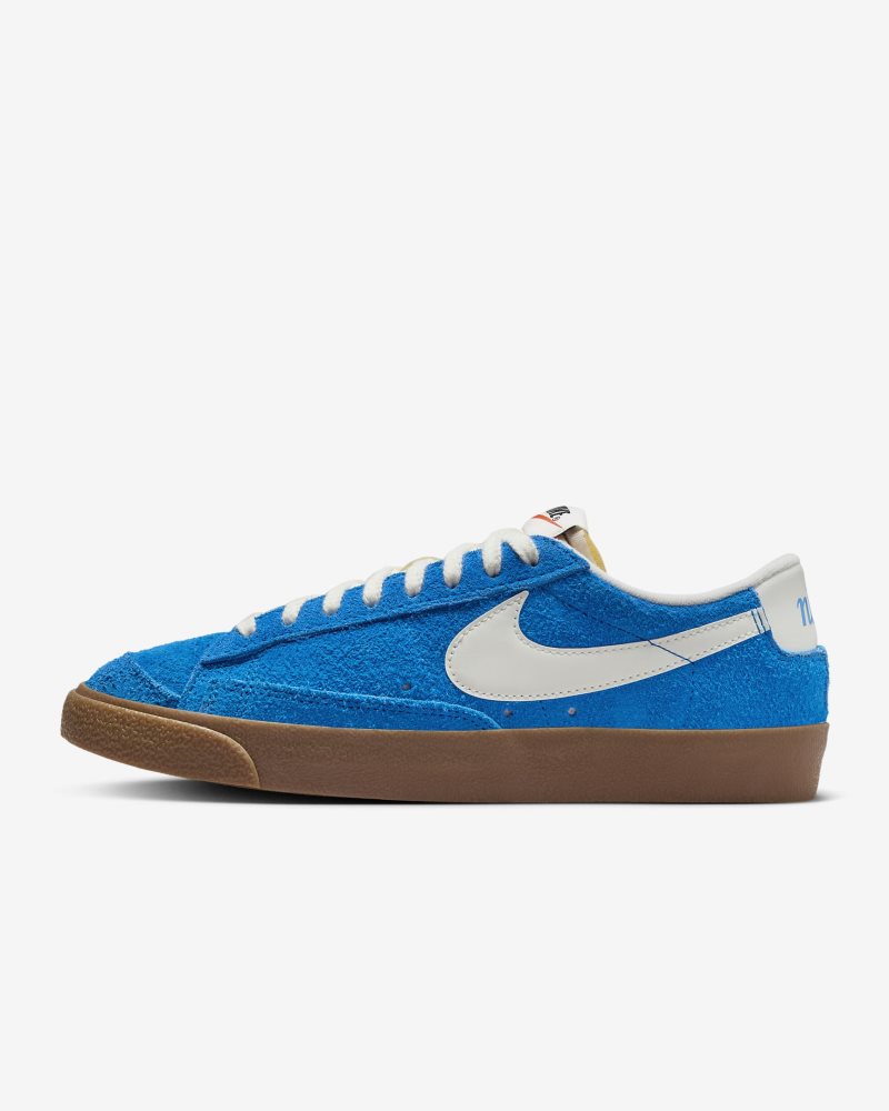 Nike Blazer Low '77 Vintage Photo Blue/Gum Medium Brown/Black/Sail