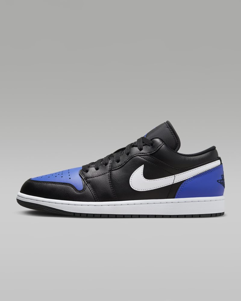 Air Jordan 1 Low Black/Game Royal/White