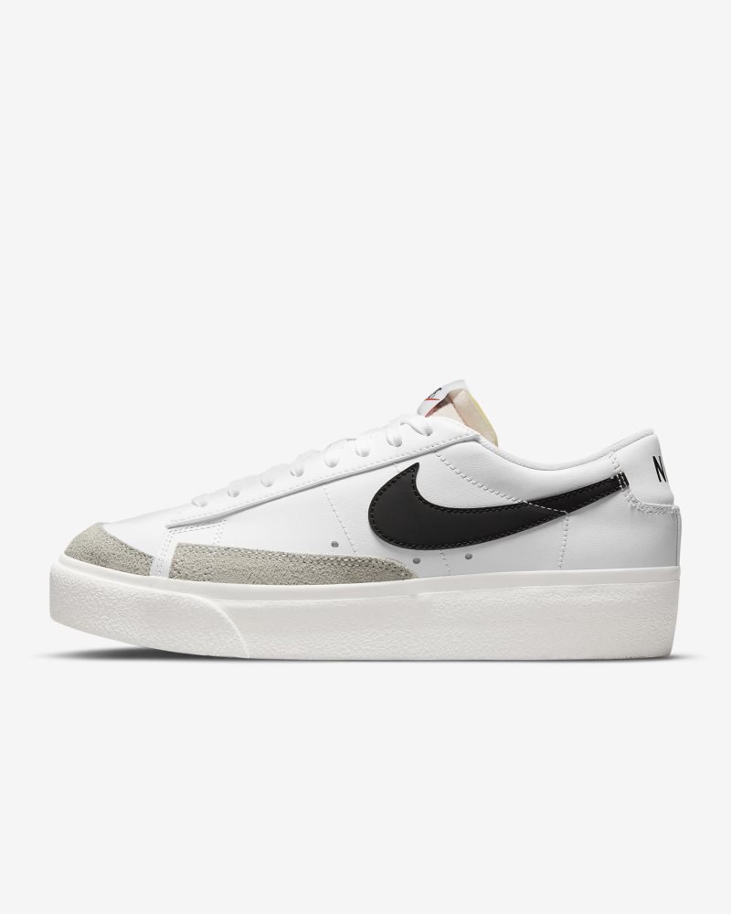 Nike Blazer Low Platform White/Sail/Team Orange/Black