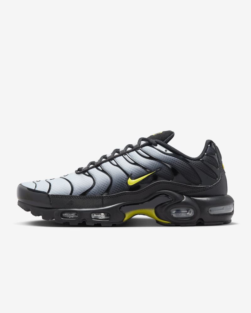 Nike Air Max Plus Black/Wolf Grey/Opti Yellow