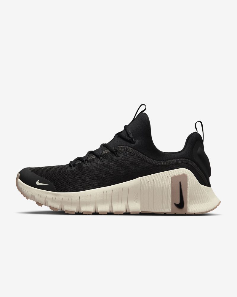 Nike Free Metcon 6 Black/Gum Light Brown/Coconut Milk