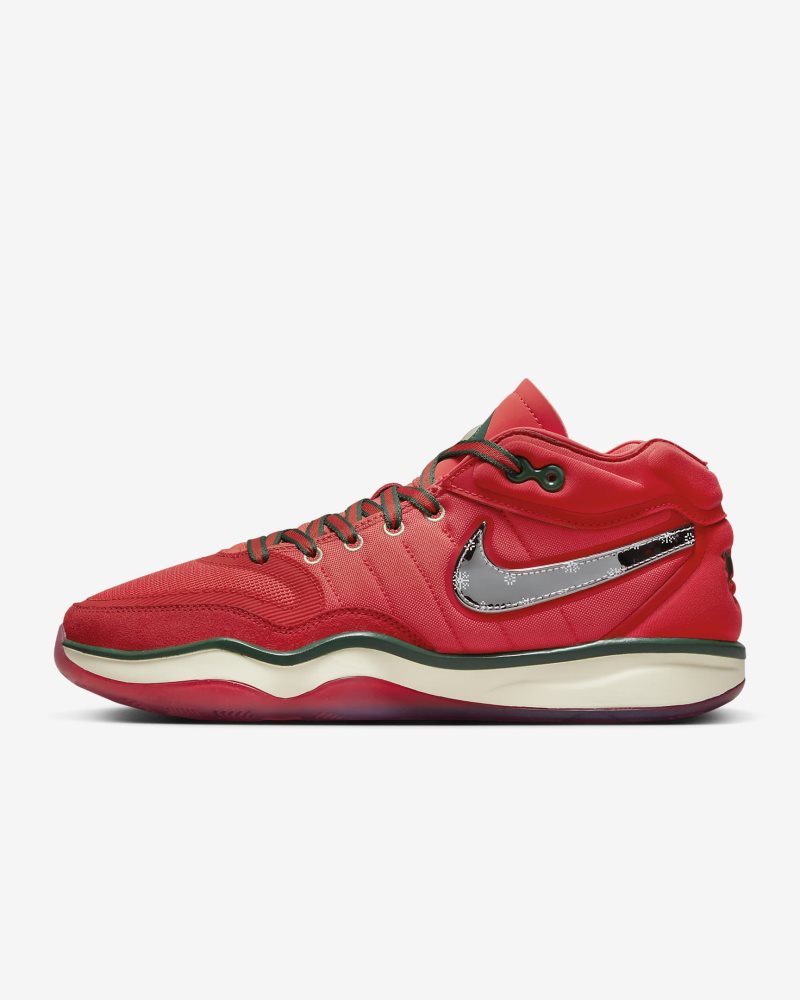 Nike G.T. Hustle 2 Track Red/Mystic Red/Fir/Metallic Silver