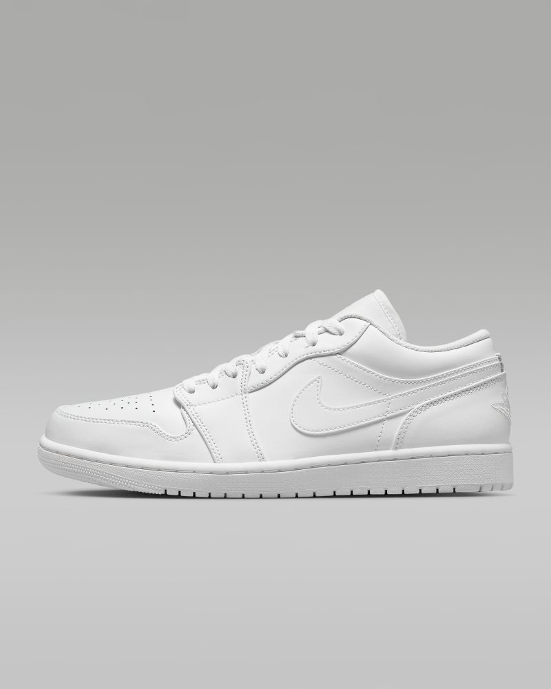 Air Jordan 1 Low White/White/White