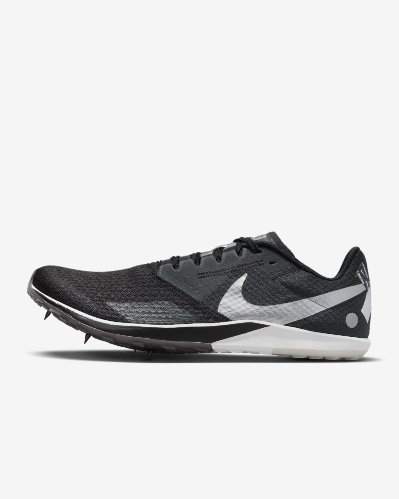 Nike Rival XC 6 Black/Dark Smoke Grey/White/Metallic Silver