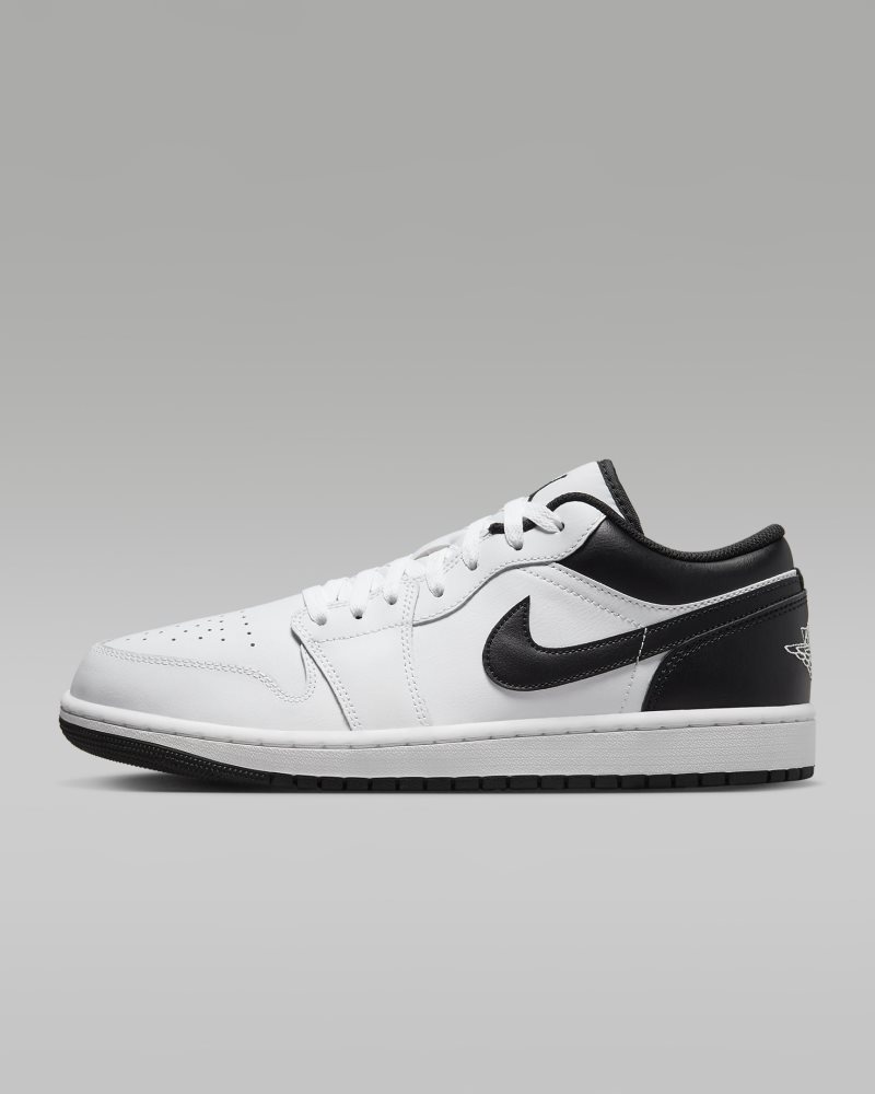 Air Jordan 1 Low White/White/Black