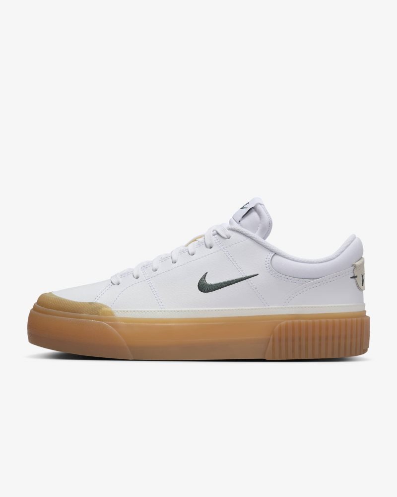 Nike Court Legacy Lift White/Gum Yellow/Sail/Vintage Green