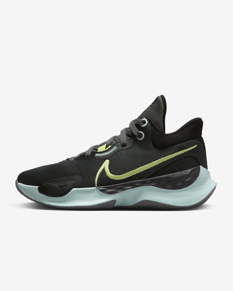 Nike Renew Elevate 3 Black/Iron Grey/Jade Ice/Pastel Yellow