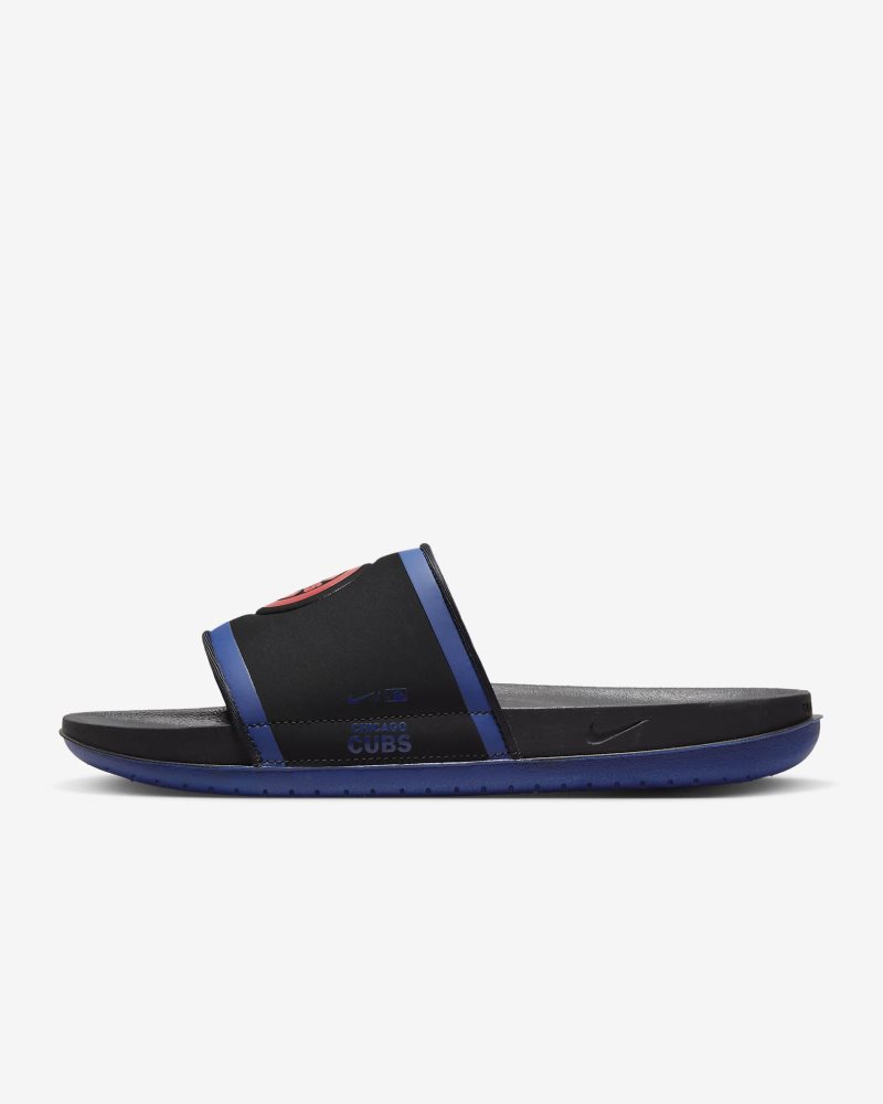 Nike Offcourt (MLB Chicago Cubs) Black/Deep Royal Blue/Sport Red