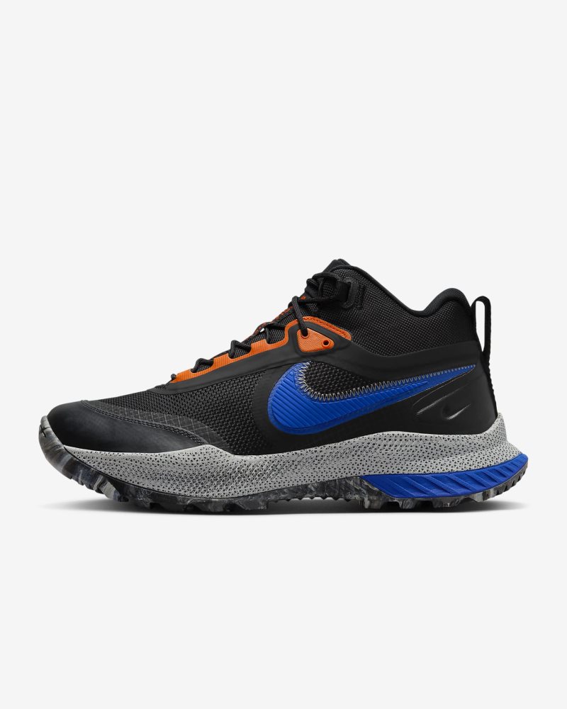 Nike React SFB Carbon Black/Safety Orange/Light Silver/Racer Blue