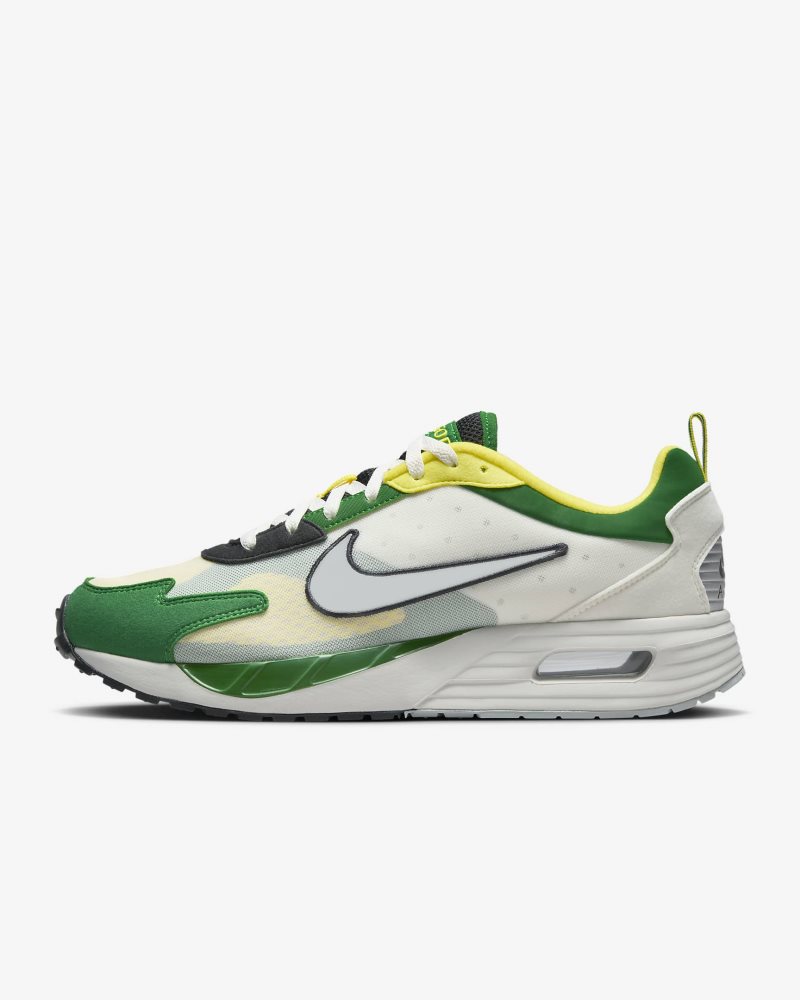 Oregon Nike Air Max Solo Black/Phantom/Apple Green/Metallic Silver