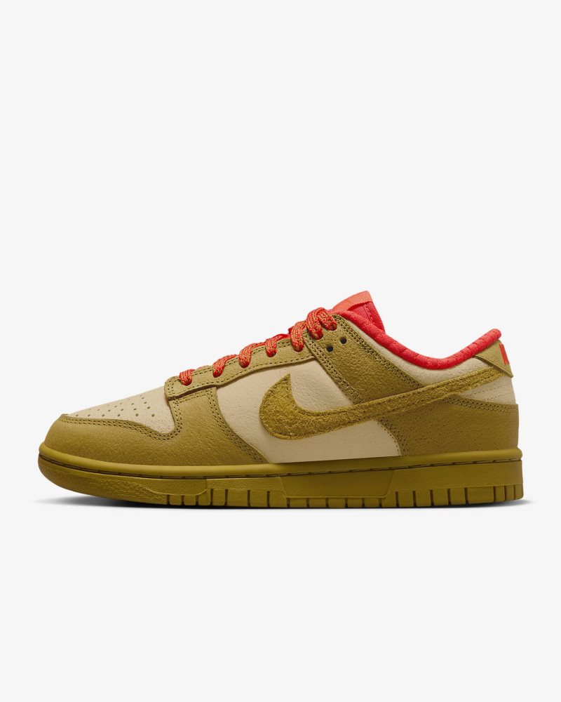 Nike Dunk Low Sesame/Picante Red/Bronzine