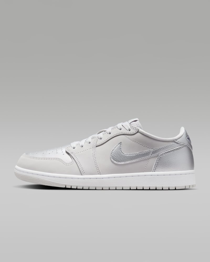 Air Jordan 1 Low OG "Silver" Neutral Grey/White/Metallic Silver