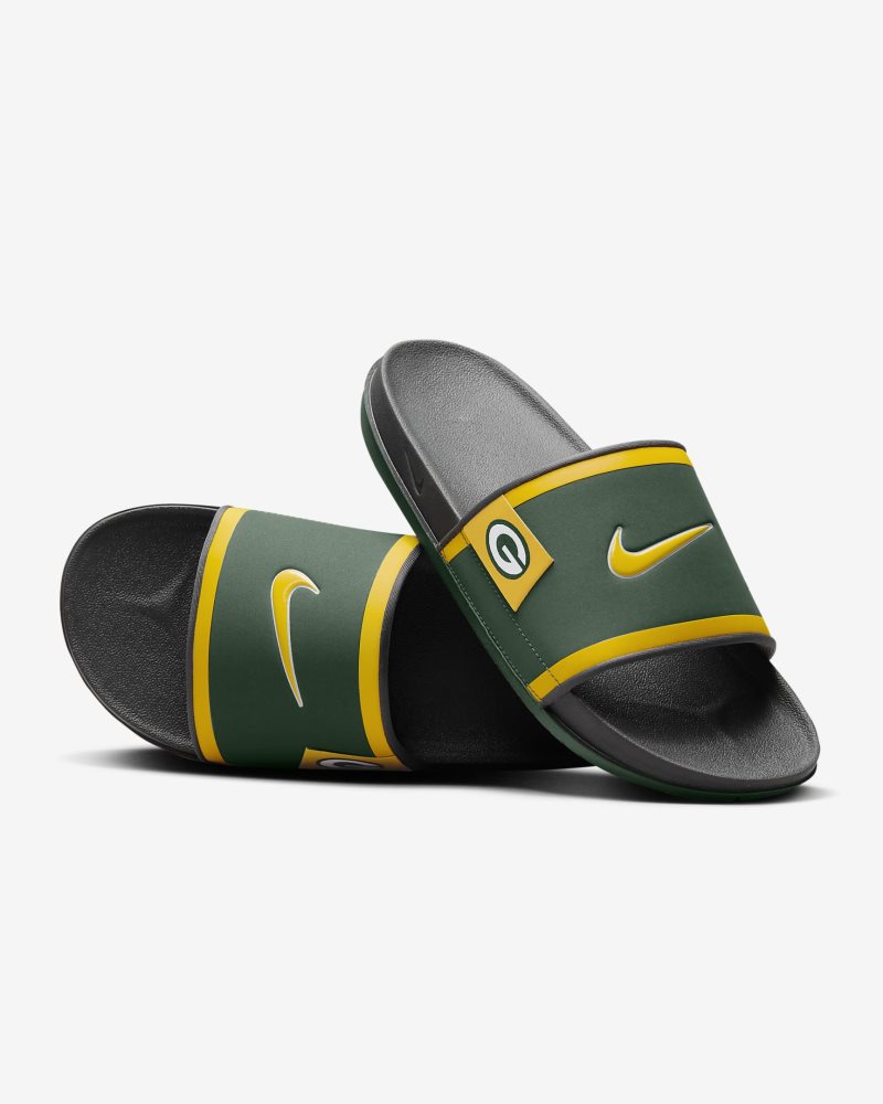 Nike Offcourt (Green Bay Packers) Fir/Dark Smoke Grey/University Gold