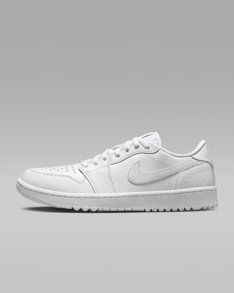 Air Jordan 1 Low G White/Pure Platinum/White