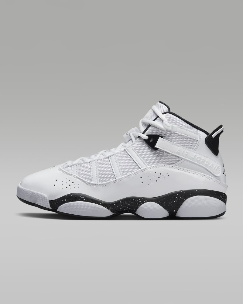 Jordan 6 Rings White/White/Black