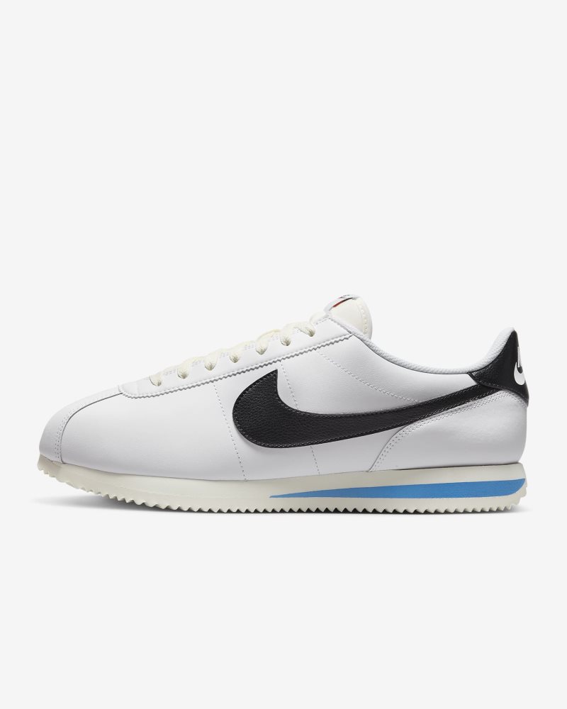 Nike Cortez Leather White/Light Photo Blue/Sail/Black