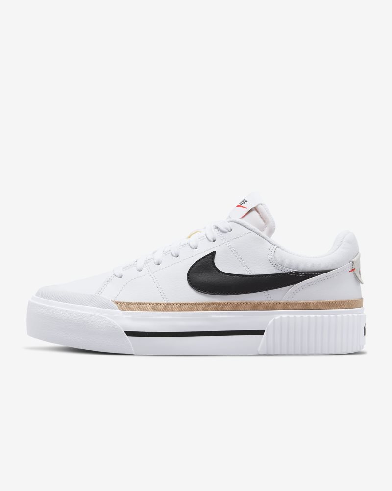 Nike Court Legacy Lift White/Hemp/Team Orange/Black